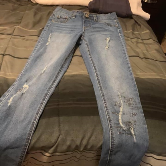 Girls jeans size 10 - Picture 2 of 6